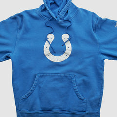 Indianapolis Colts Reebok 2000s Hooded Pullover Sweatshirt Blue Vintage - Fanatics