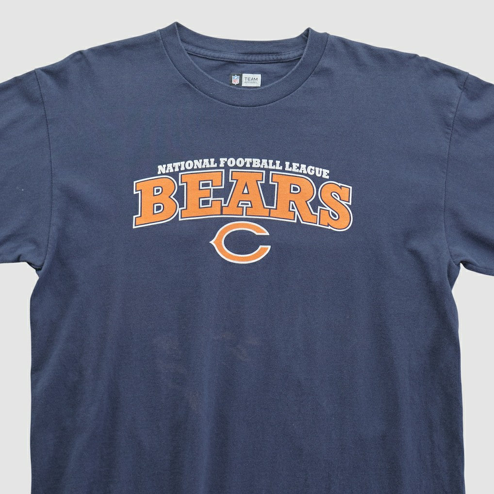 Chicago Bears NFL 2010s Long Sleeve T-shirt Navy Vintage - Fanatics