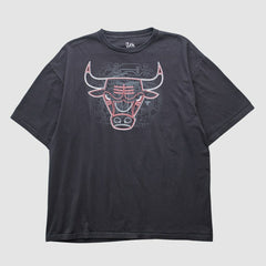 Vintage - Chicago Bulls Majestic 2000s T-shirt - Black Vintage