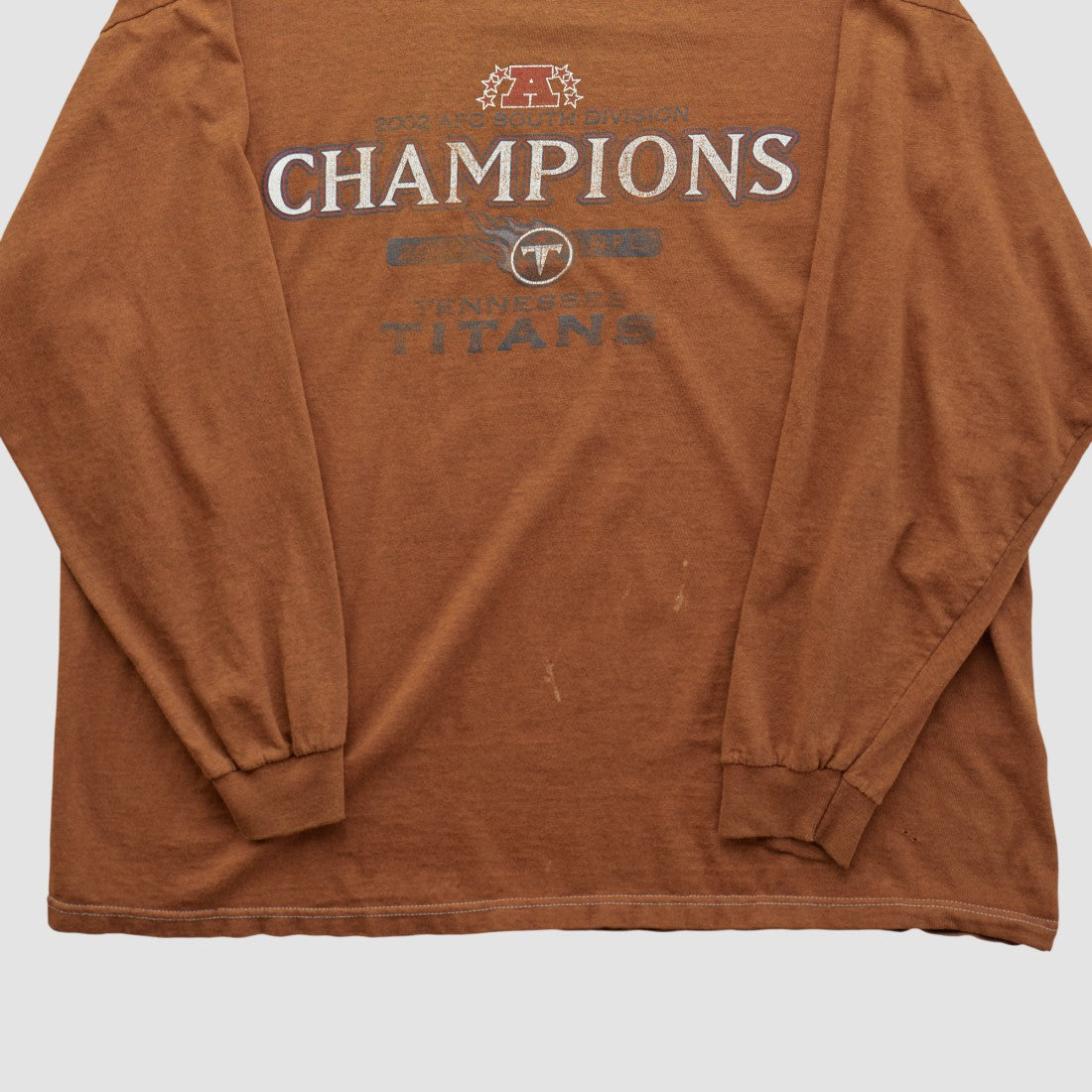 Tennessee Titans NFL 2002 Long Sleeve T-shirt Clay Vintage - Fanatics