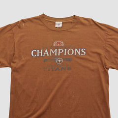 Tennessee Titans NFL 2002 Long Sleeve T-shirt Clay Vintage - Fanatics