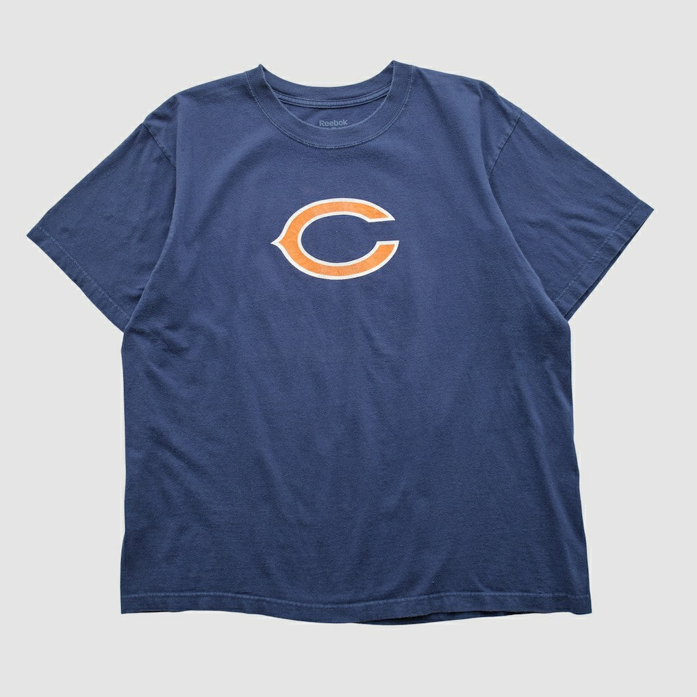 Chicago Bears Reebok 2000s T-shirt Navy Vintage - Fanatics