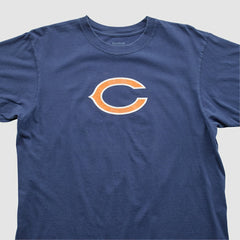 Chicago Bears Reebok 2000s T-shirt Navy Vintage - Fanatics