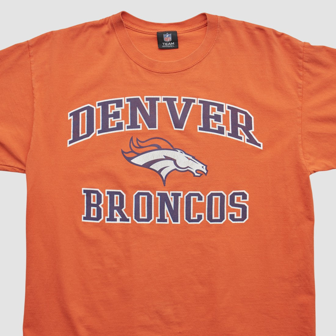 Denver Broncos NFL 2010s T-shirt Orange Vintage - Fanatics