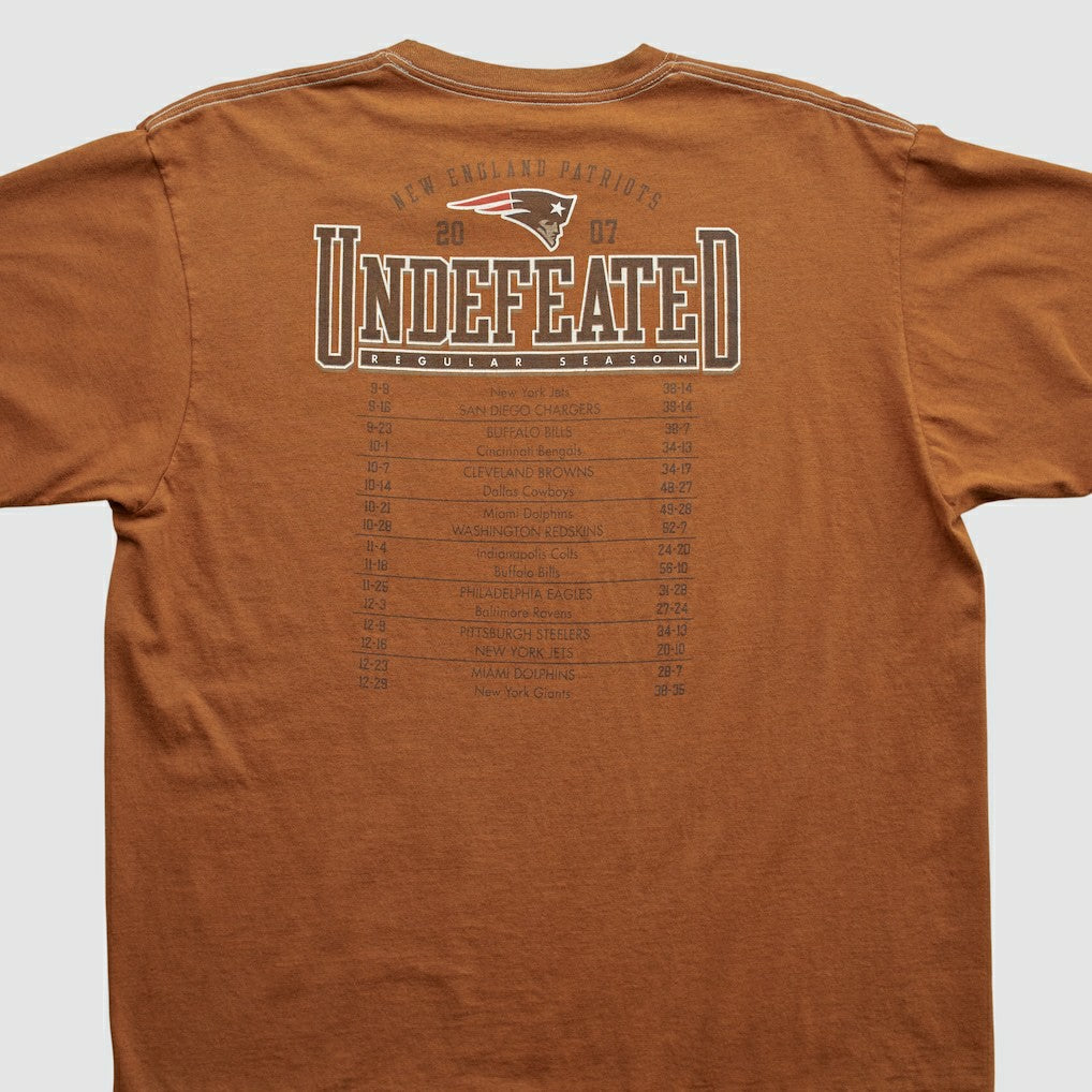 New England Patriots Reebok 2007 T-shirt Clay Vintage - Fanatics