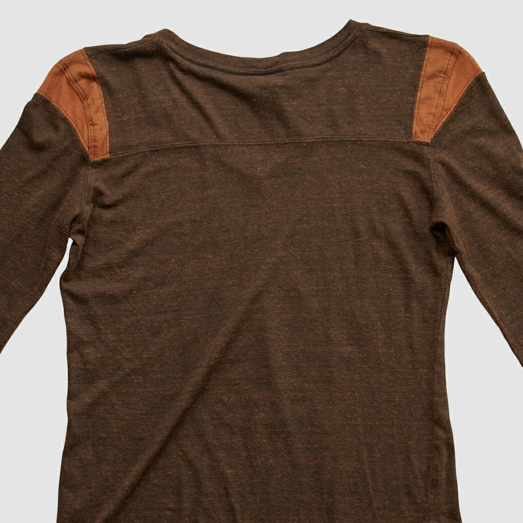 Kansas City Chiefs NFL 2010s Long Sleeve T-shirt Brown Vintage - Fanatics