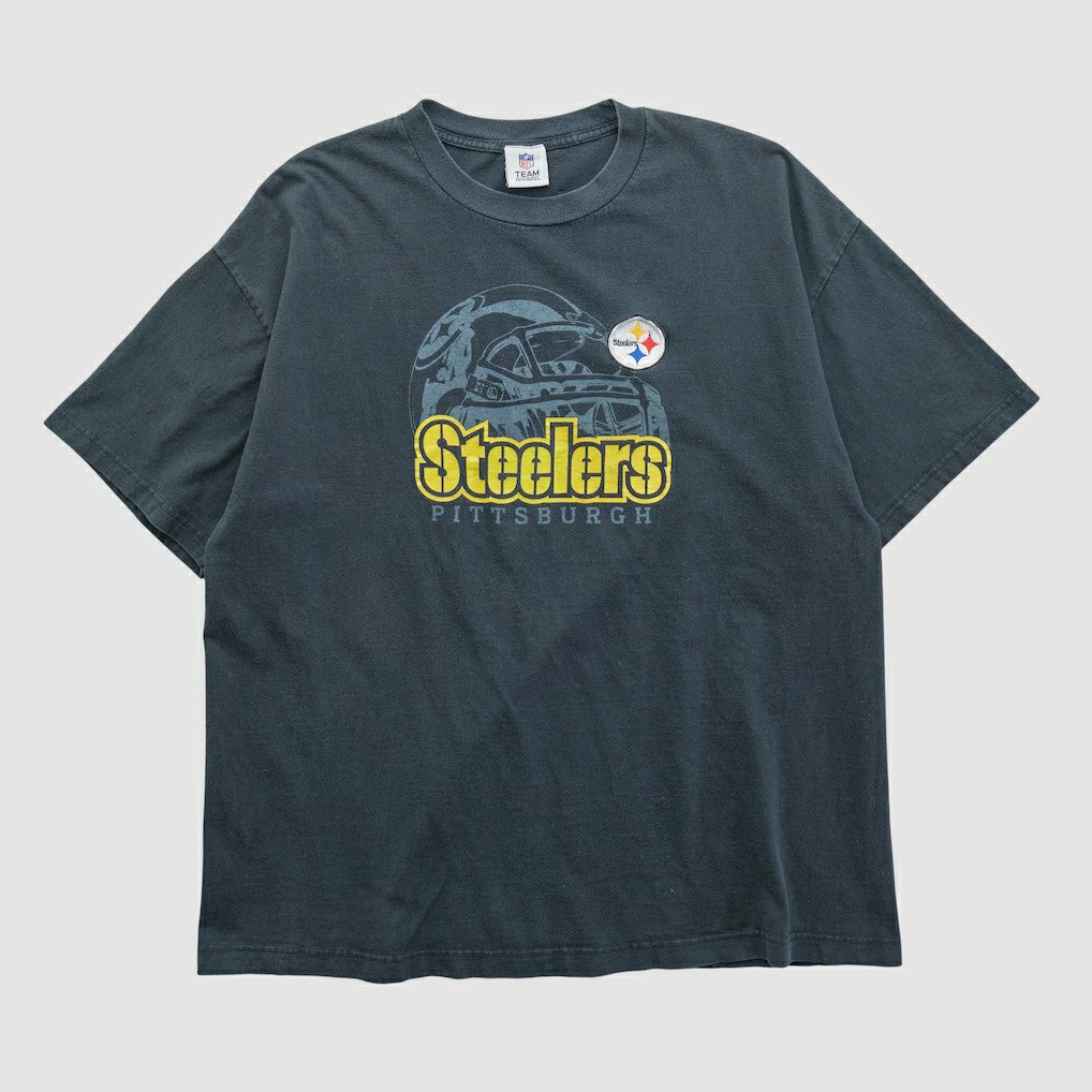Pittsburgh Steelers NFL 2010s T-shirt Black Vintage - Fanatics