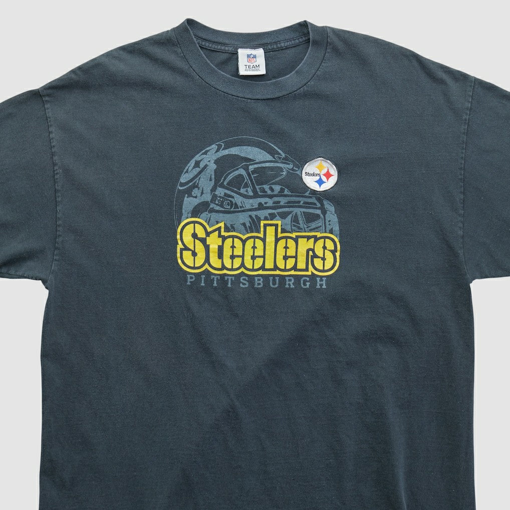Pittsburgh Steelers NFL 2010s T-shirt Black Vintage - Fanatics