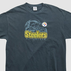 Pittsburgh Steelers NFL 2010s T-shirt Black Vintage - Fanatics