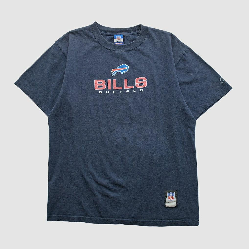 Buffalo Bills Reebok 2000s T-shirt Navy Vintage - Fanatics