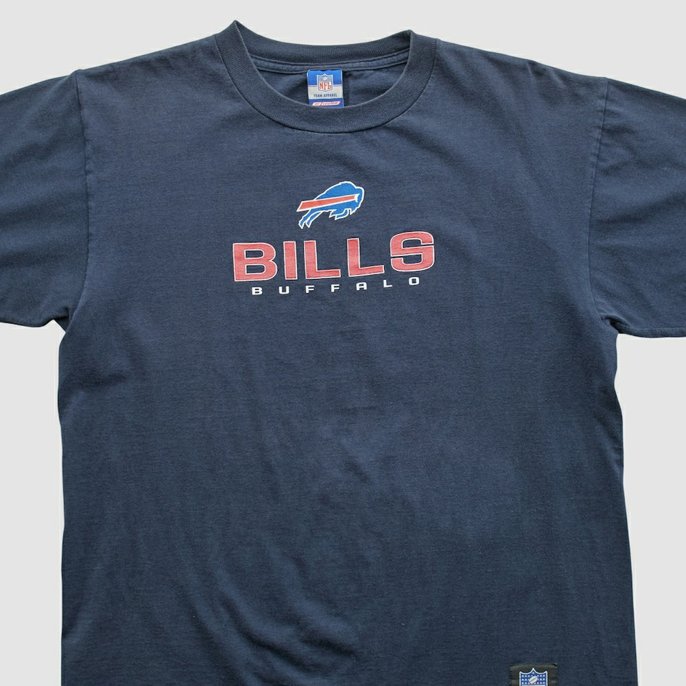 Buffalo Bills Reebok 2000s T-shirt Navy Vintage - Fanatics