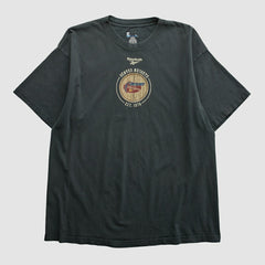 Vintage - Denver Nuggets Reebok 2000s T-shirt - Black Vintage