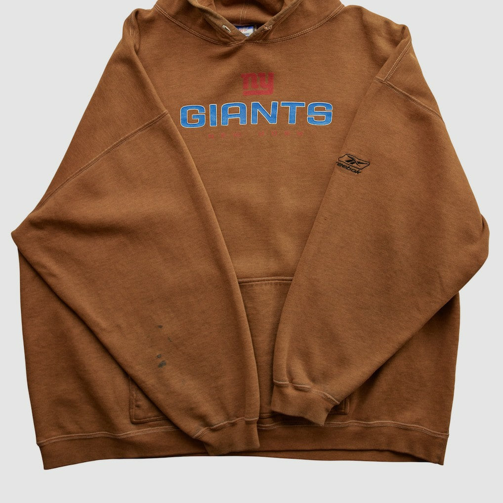 New York Giants Reebok 2000s Hooded Pullover Sweatshirt Clay Vintage - Fanatics