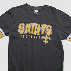 New Orleans Saints NFL 2010s Long Sleeve T-shirt Black Vintage - Fanatics