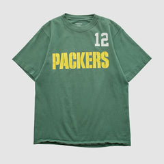 Green Bay Packers Reebok 2000s T-shirt Green Vintage - Fanatics