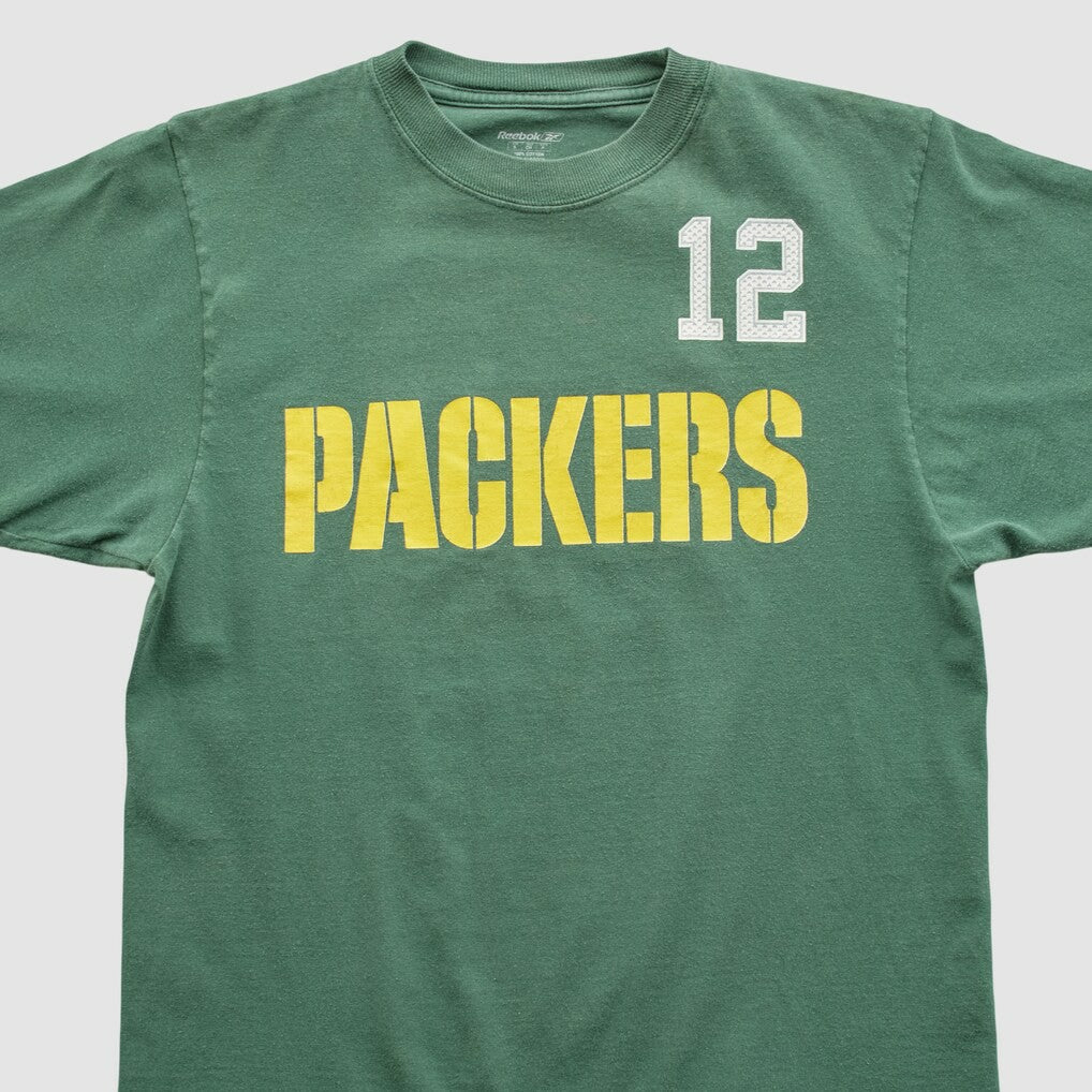 Green Bay Packers Reebok 2000s T-shirt Green Vintage - Fanatics