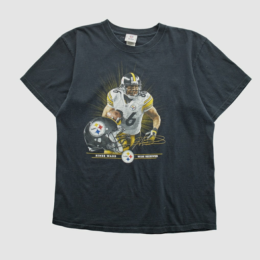 Pittsburgh Steelers NFL 2010s T-shirt Black Vintage - Fanatics
