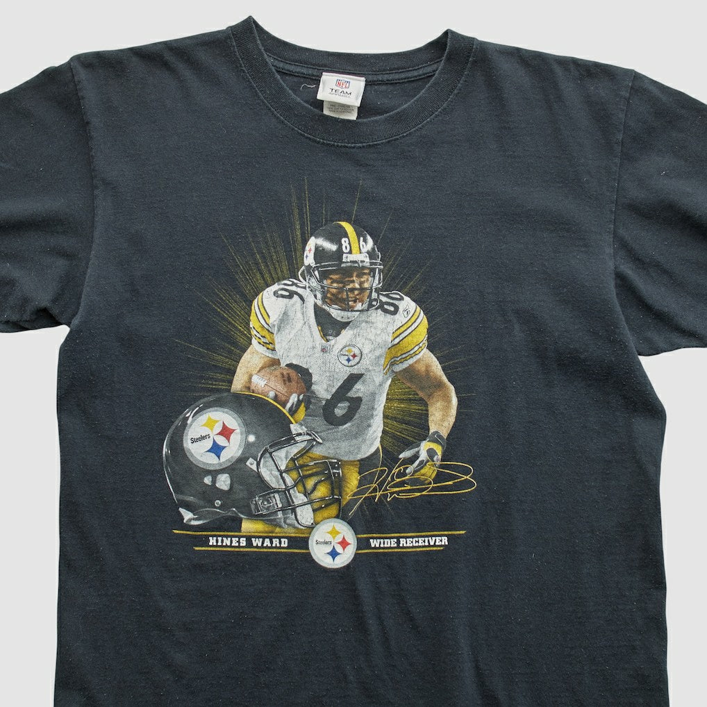 Pittsburgh Steelers NFL 2010s T-shirt Black Vintage - Fanatics