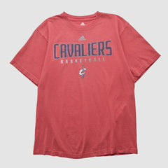 Adidas - Cleveland Cavaliers 2010s T-shirt - Red Vintage
