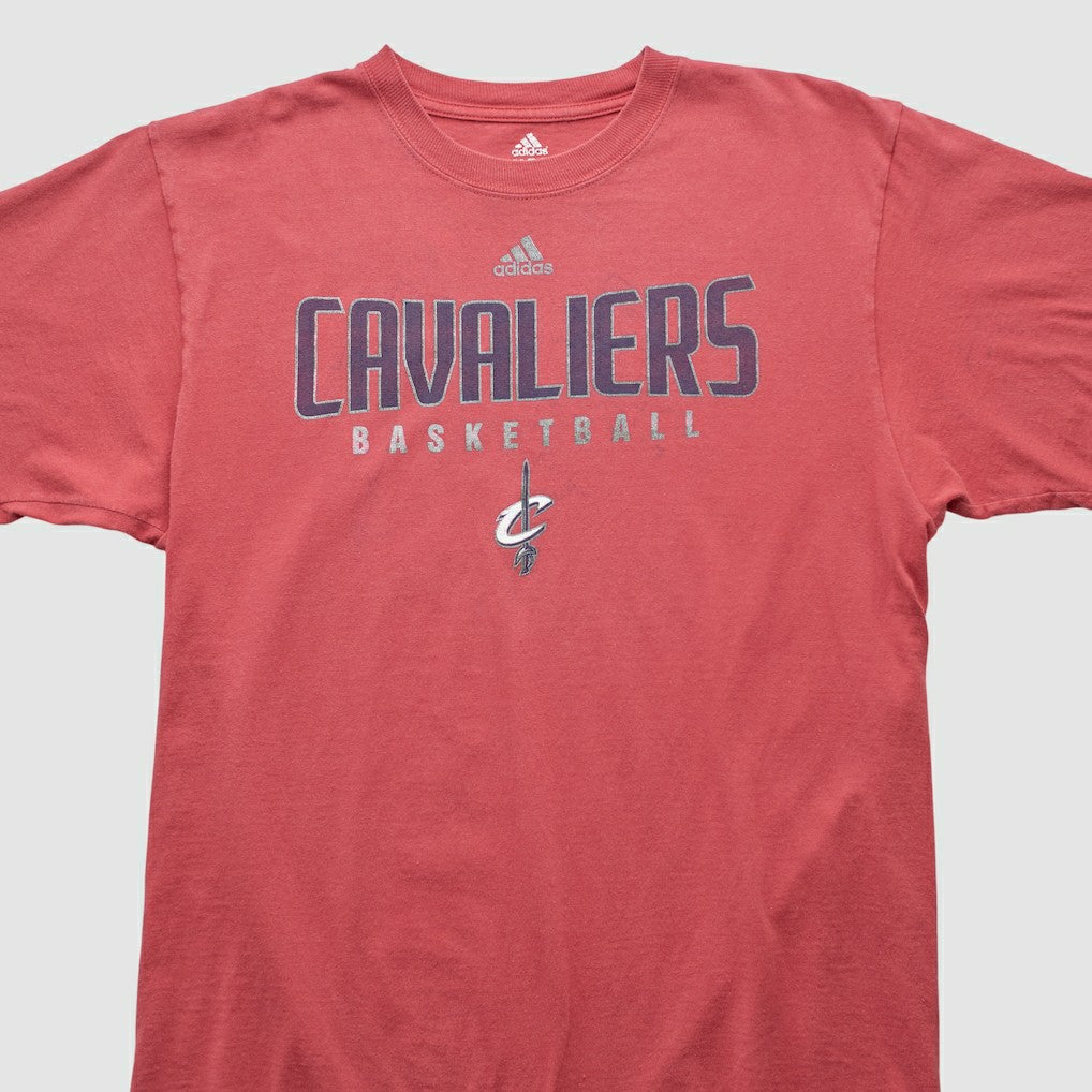 Adidas - Cleveland Cavaliers 2010s T-shirt - Red Vintage