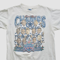 Dallas Cowboysm Sportswear 1993 T-shirt White Vintage - Fanatics