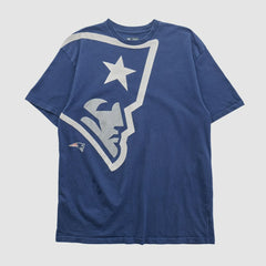 New England Patriots NFL 2000s T-shirt Navy Vintage - Fanatics