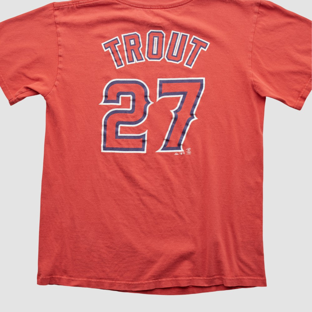 Los Angeles Angels Majestic 2000s T-shirt On Sale