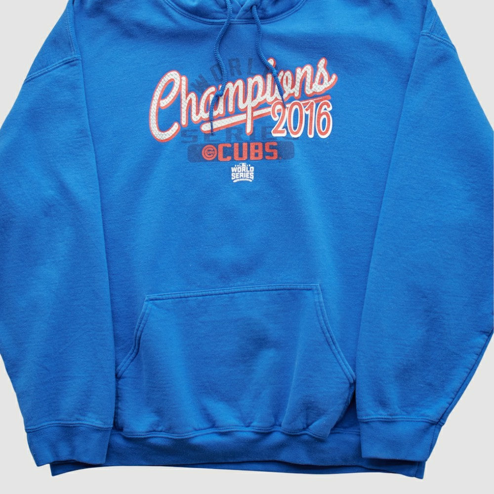 Chicago Cubs MLB Genuine Merchandise 2016 Hooded Pullover Sweatshirt Sale