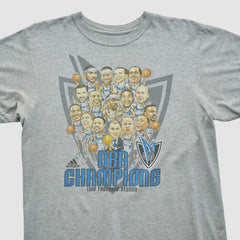Adidas - Dallas Mavericks 2011 T-shirt - Heather Gray Vintage