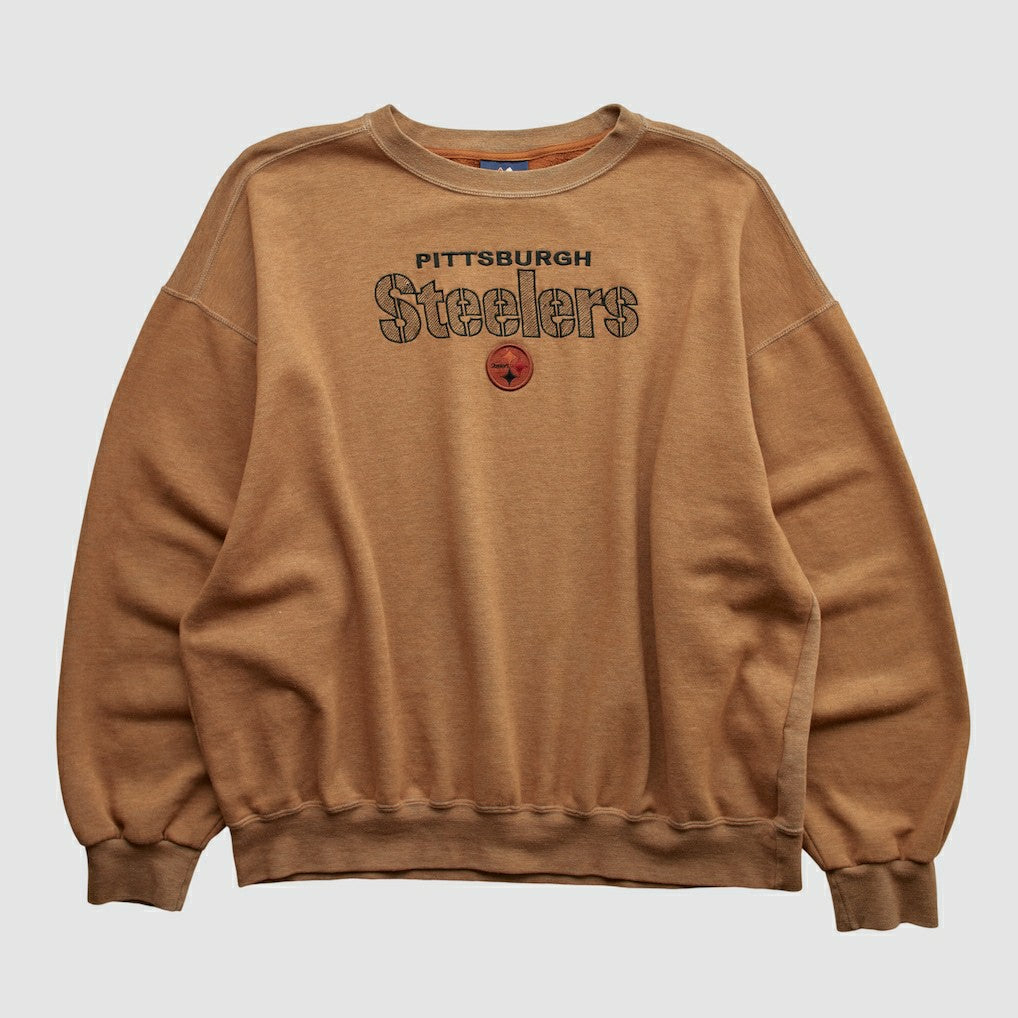 Pittsburgh Steelers Majestic 2000s Pullover Sweatshirt Clay Vintage - Fanatics