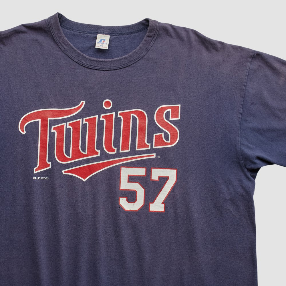 Minnesota Twins Russell 2003 T-shirt Sale