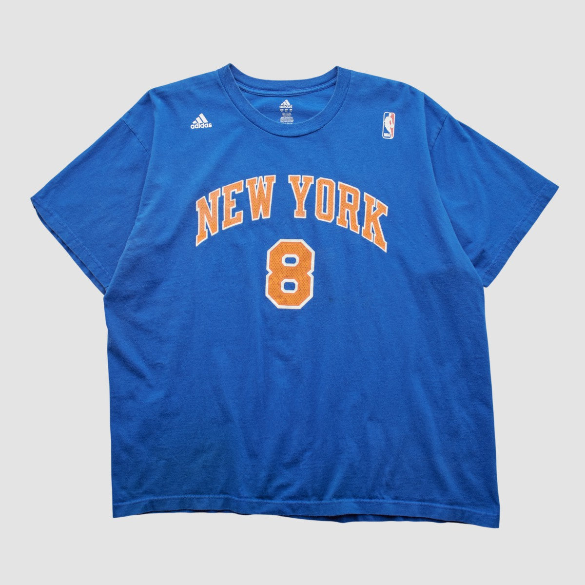 Adidas - New York Knicks 2000s T-shirt - Blue Vintage