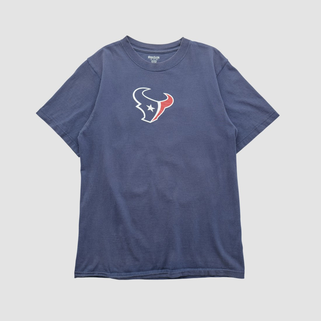 Houston Texans Reebok 2000s T-shirt Navy Vintage - Fanatics