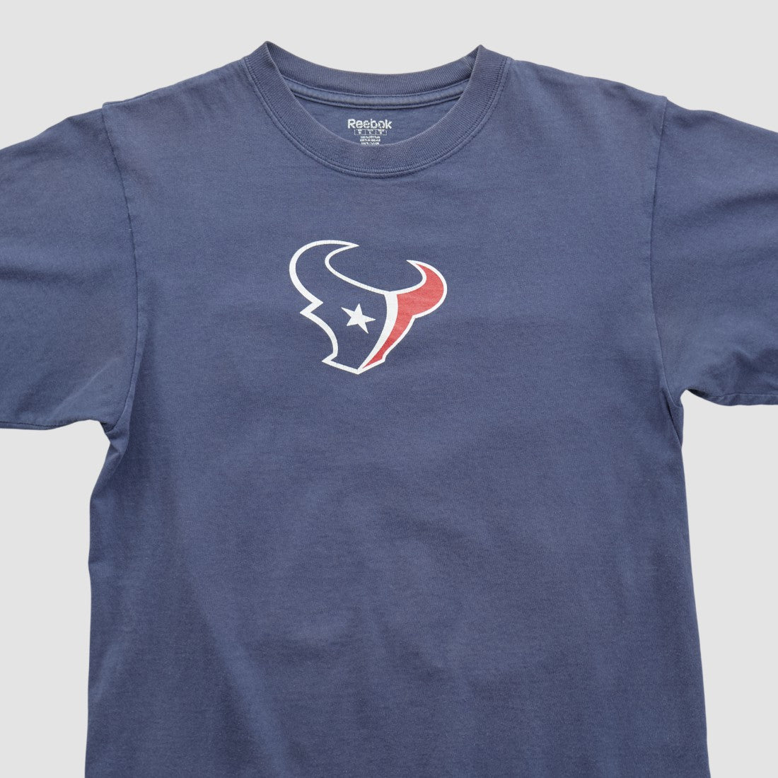 Houston Texans Reebok 2000s T-shirt Navy Vintage - Fanatics