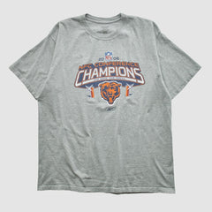 Chicago Bears Reebok 2006 T-shirt Heather Gray Vintage - Fanatics