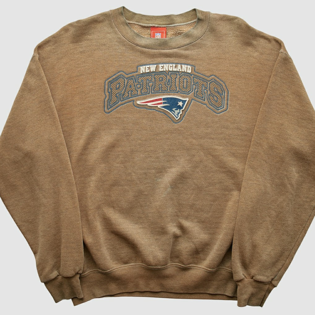 New England Patriots NFL 2000s Pullover Sweatshirt Clay Vintage - Fanatics