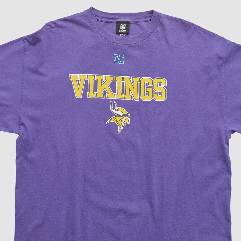 Minnesota Vikings NFL 2010s Long Sleeve T-shirt Purple Vintage - Fanatics