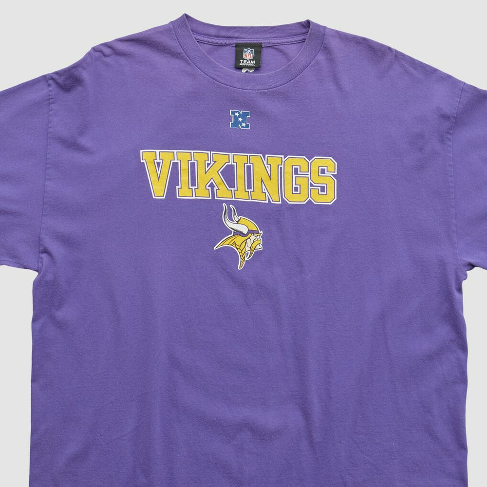 Minnesota Vikings NFL 2010s Long Sleeve T-shirt Purple Vintage - Fanatics
