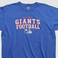 New York Giants Reebok 2010s T-shirt Blue Vintage - Fanatics
