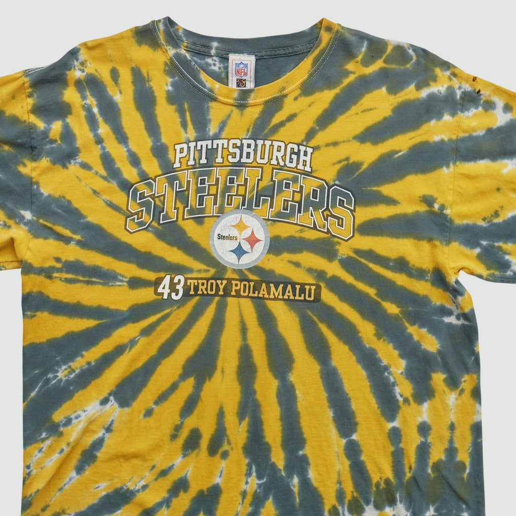 Pittsburgh Steelers NFL 2000s T-shirt Yellow Vintage - Fanatics