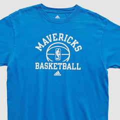 Adidas - Dallas Mavericks 2010s T-shirt - Blue Vintage