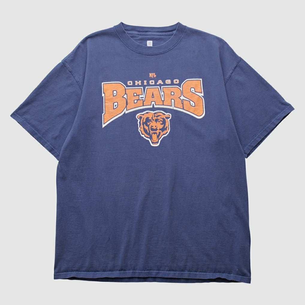Chicago Bears NFL 2000s T-shirt Navy Vintage - Fanatics