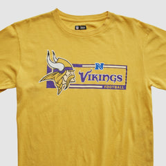 Minnesota Vikings NFL 2010s Long Sleeve T-shirt Yellow Vintage - Fanatics
