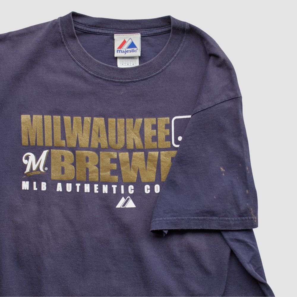 Milwaukee Brewers Majestic 2008 T-shirt Lifestyle