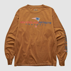 New England Patriots NFL 2000s Long Sleeve T-shirt Clay Vintage - Fanatics