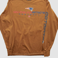 New England Patriots NFL 2000s Long Sleeve T-shirt Clay Vintage - Fanatics