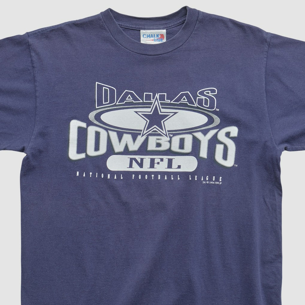 Dallas Cowboys Chalk Line 1996 T-shirt Navy Vintage - Fanatics