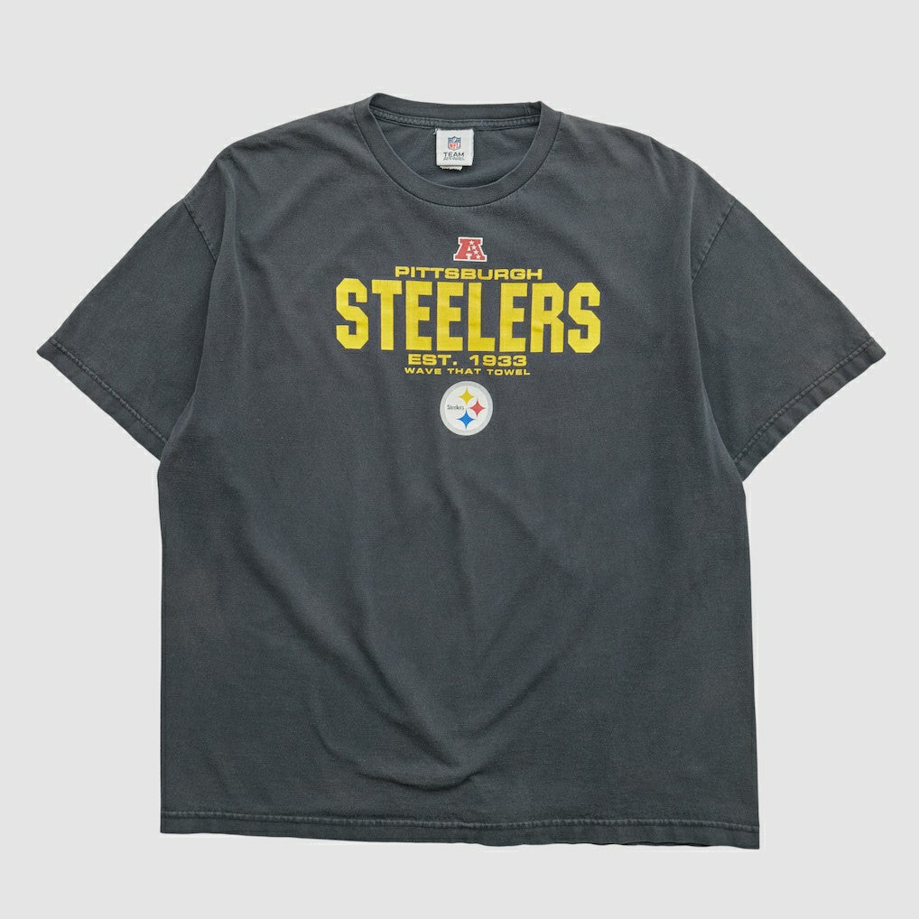 Pittsburgh Steelers NFL 2010s T-shirt Black Vintage - Fanatics