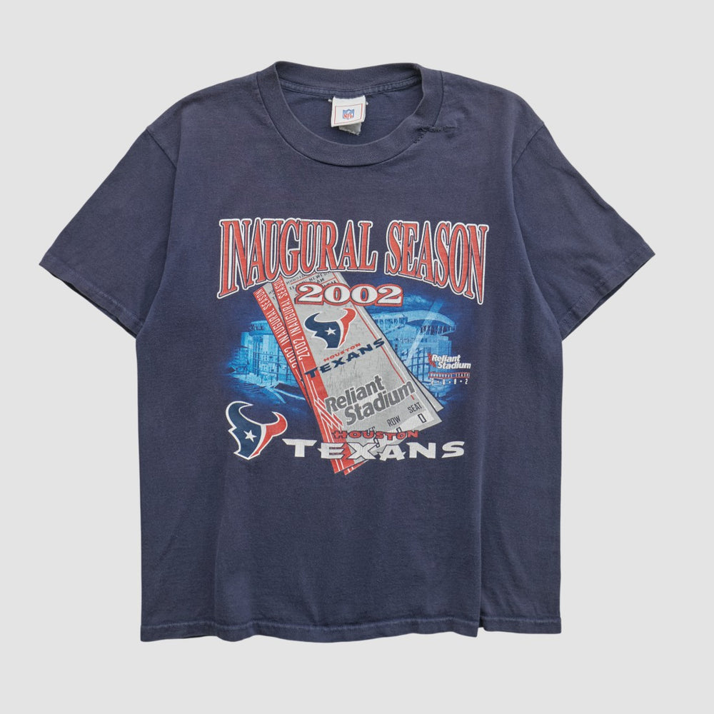 Houston Texans NFL 2002 T-shirt Navy Vintage - Fanatics