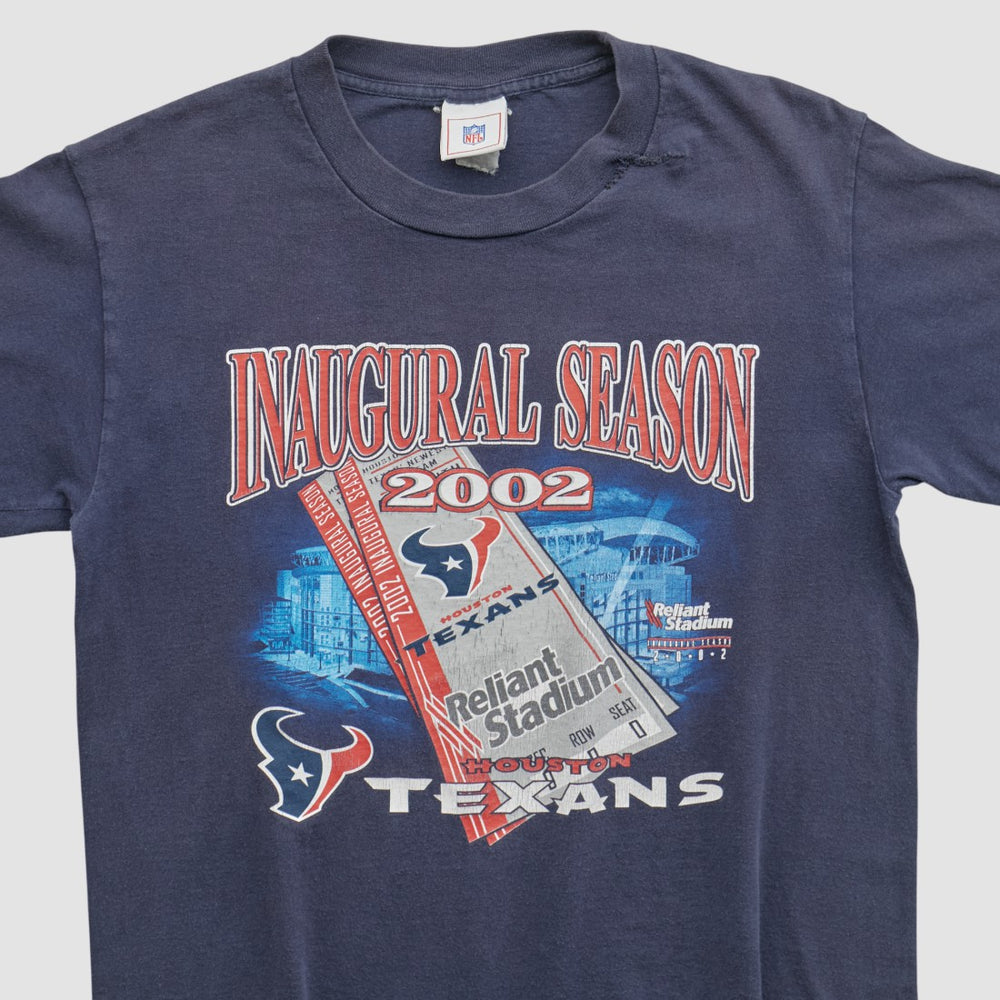 Houston Texans NFL 2002 T-shirt Navy Vintage - Fanatics